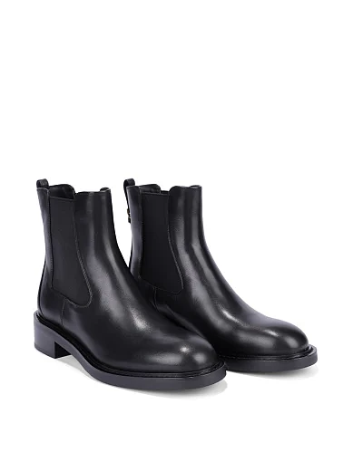 Жіночі черевики челсі Attizzare шкіряні чорні - фото 3 - Miraton