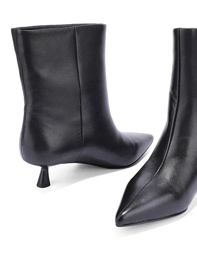 Жіночі черевики MIRATON шкіряні чорні - фото 3 - Miraton