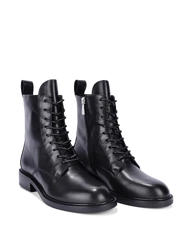 Жіночі черевики Attizzare шкіряні чорні - фото 3 - Miraton