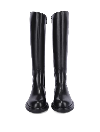 Жіночі чоботи Attizzare шкіряні чорні - фото 2 - Miraton