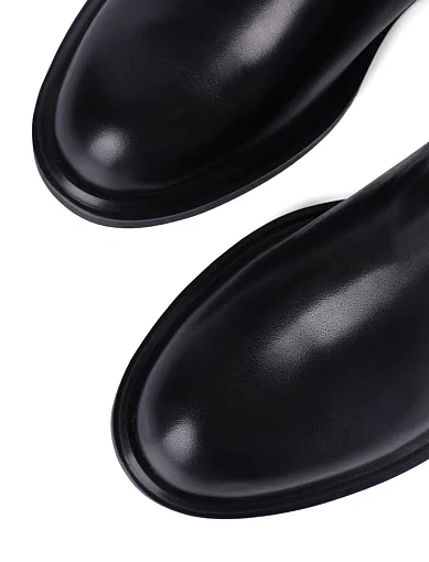 Жіночі чоботи Attizzare шкіряні чорні - фото 5 - Miraton