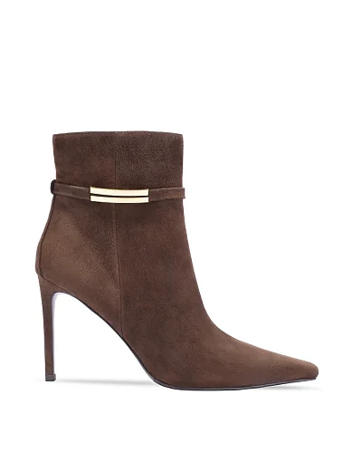 Жіночі черевики MiaMay велюрові коричневі - фото 2 - Miraton