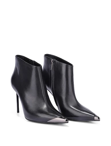 Жіночі черевики MiaMay шкіряні чорні - фото 4 - Miraton