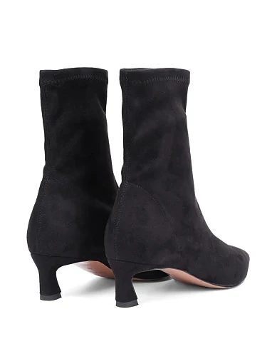Жіночі черевики BIANCA DI велюрові чорні - фото 4 - Miraton