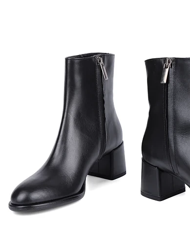 Жіночі черевики BIANCA DI шкіряні чорні - фото 2 - Miraton