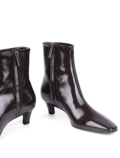 Жіночі черевики BIANCA DI лакові коричневі(2919) - фото 2 - Miraton