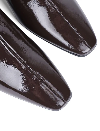 Жіночі черевики BIANCA DI лакові коричневі(2919) - фото 5 - Miraton