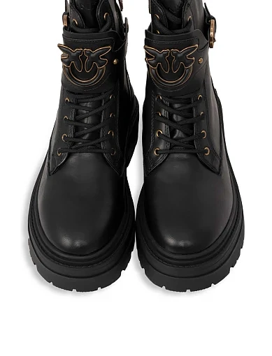 Жіночі черевики Pinko шкіряні чорні - фото 5 - Miraton