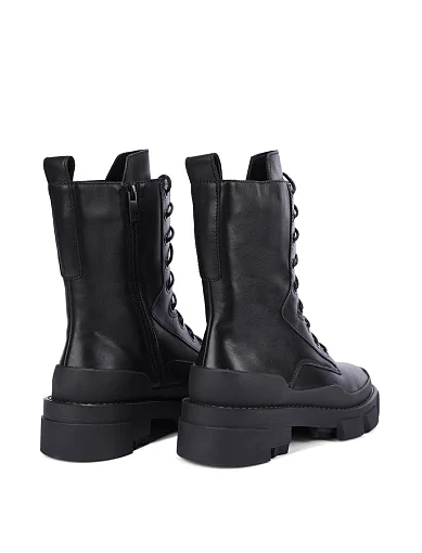 Жіночі черевики MIRATON шкіряні чорні - фото 4 - Miraton