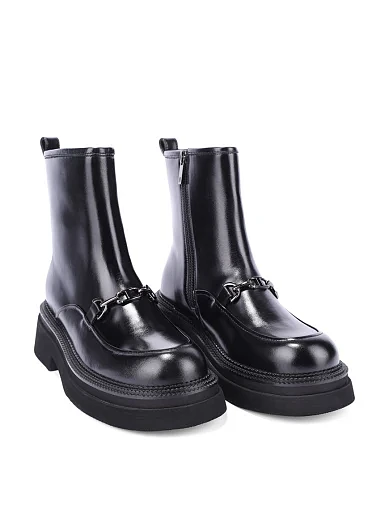 Жіночі черевики MIRATON чорні - фото 3 - Miraton