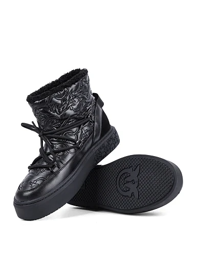 Жіночі черевики Pinko шкіряні чорні - фото 2 - Miraton