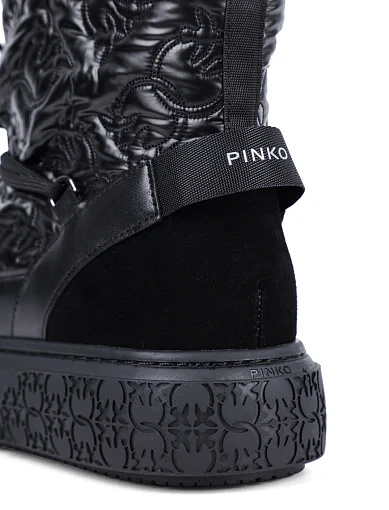 Жіночі черевики Pinko шкіряні чорні - фото 5 - Miraton