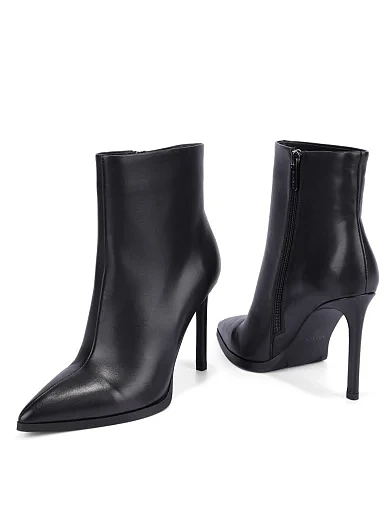 Жіночі черевики MiaMay шкіряні чорні - фото 2 - Miraton