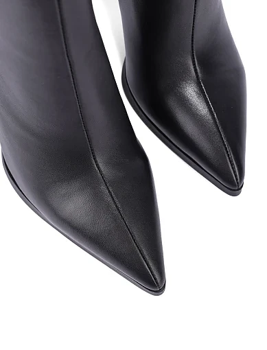 Жіночі черевики MiaMay шкіряні чорні - фото 5 - Miraton