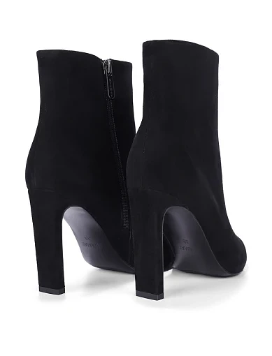 Женские ботинки MiaMay велюровые черные - фото 4 - Miraton