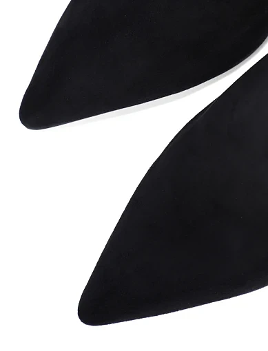 Женские ботинки MiaMay велюровые черные - фото 5 - Miraton