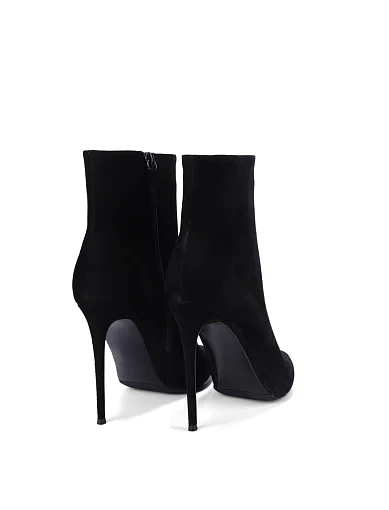 Жіночі черевики MiaMay велюрові чорні - фото 4 - Miraton