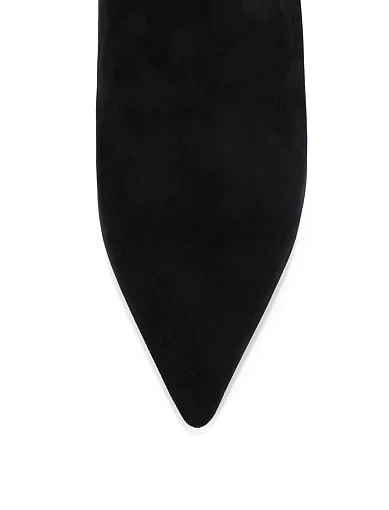 Жіночі черевики MiaMay велюрові чорні - фото 5 - Miraton