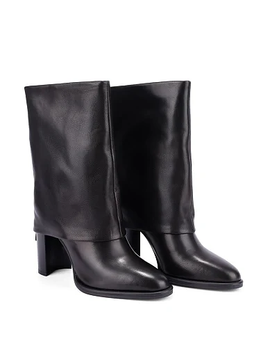 Жіночі черевики Attizzare шкіряні чорні - фото 3 - Miraton