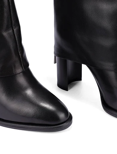 Жіночі черевики Attizzare шкіряні чорні - фото 5 - Miraton