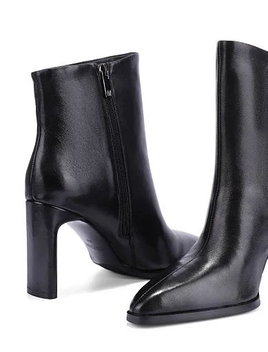 Жіночі черевики MIRATON шкіряні чорні - фото 2 - Miraton