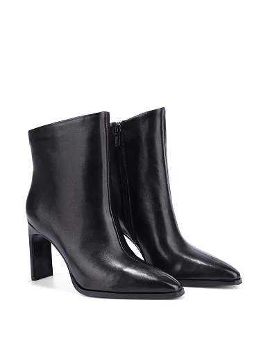 Жіночі черевики MIRATON шкіряні чорні - фото 3 - Miraton