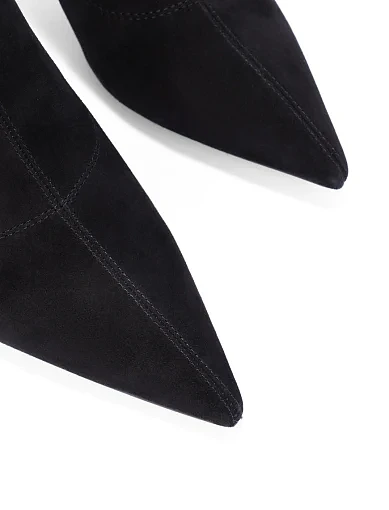 Жіночі черевики Mia May велюрові чорні - фото 5 - Miraton