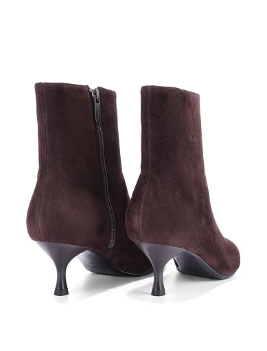 Жіночі черевики Mia May велюрові коричневі - фото 4 - Miraton