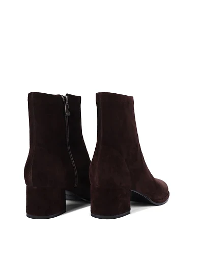 Жіночі черевики Attizzare велюрові коричневі - фото 4 - Miraton