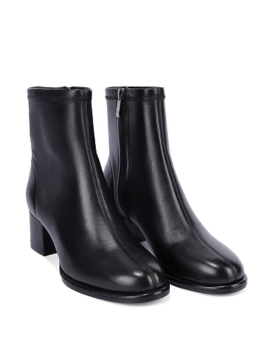 Женские ботинки Attizzare кожаные черные - фото 3 - Miraton