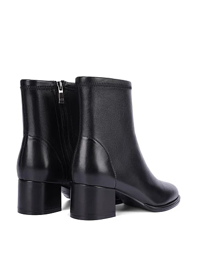 Женские ботинки Attizzare кожаные черные - фото 4 - Miraton