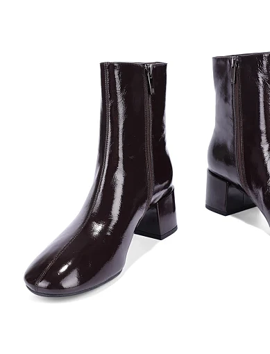 Жіночі черевики MIRATON бордові - фото 2 - Miraton