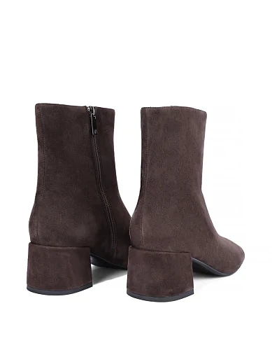 Жіночі черевики MIRATON велюрові бежеві - фото 4 - Miraton