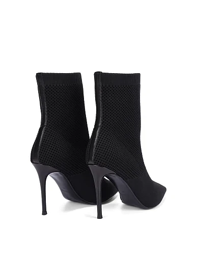 Жіночі черевики MiaMay тканинні чорні - фото 4 - Miraton