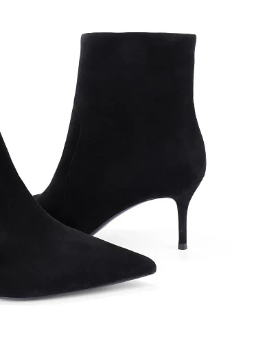 Жіночі черевики Mia May велюрові чорні - фото 2 - Miraton