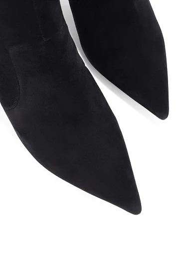 Жіночі черевики Mia May велюрові чорні - фото 5 - Miraton