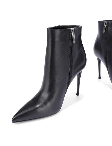 Жіночі черевики Mia May шкіряні чорні - фото 2 - Miraton