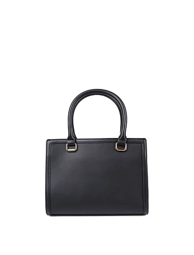 Жіноча сумка Love Moschino шкіряна чорна - фото 3 - Miraton