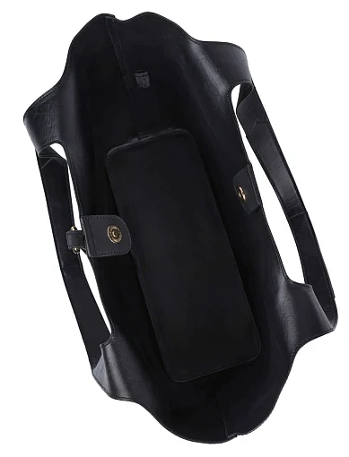 Жіноча сумка тоут з екошкіри чорна(JC4175PP1NLV0000) - фото 5 - Miraton