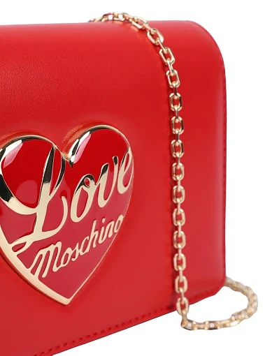 Жіноча сумка крос-боді з екошкіри червона - фото 4 - Miraton