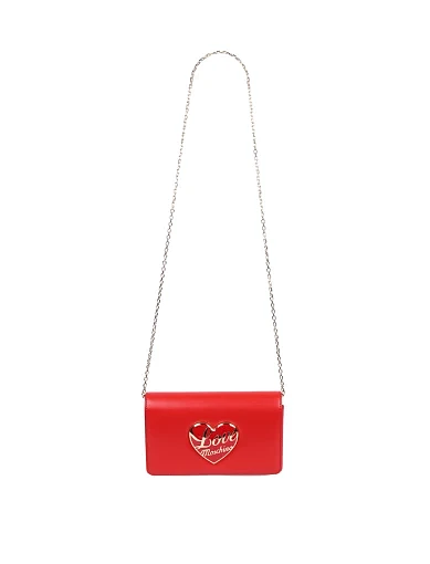 Жіноча сумка крос-боді з екошкіри червона - фото 6 - Miraton