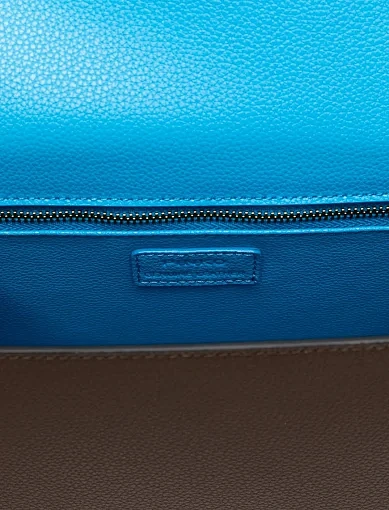 Жіноча сумка шкіряна коричнева - фото 4 - Miraton