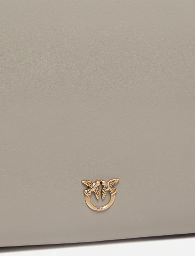 Жіноча сумка через плече шкіряна сіра - фото 3 - Miraton