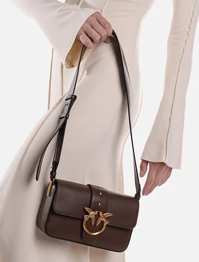 Жіноча сумка крос-боді шкіряна бордова - фото 2 - Miraton