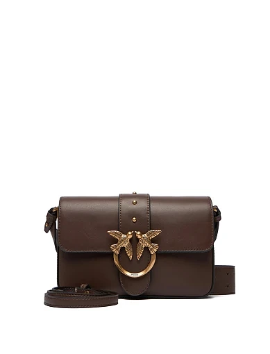 Жіноча сумка крос-боді шкіряна бордова - фото 3 - Miraton