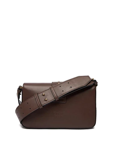 Жіноча сумка крос-боді шкіряна бордова - фото 4 - Miraton