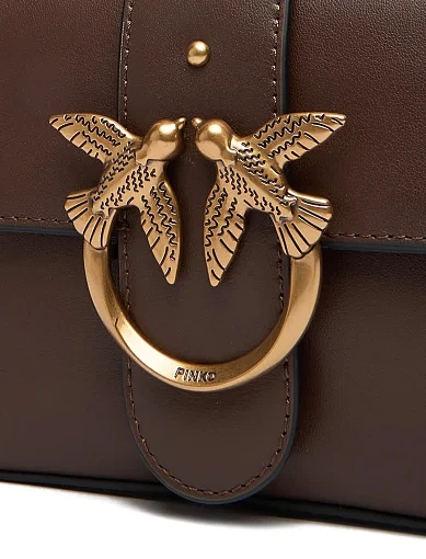 Жіноча сумка крос-боді шкіряна бордова - фото 6 - Miraton