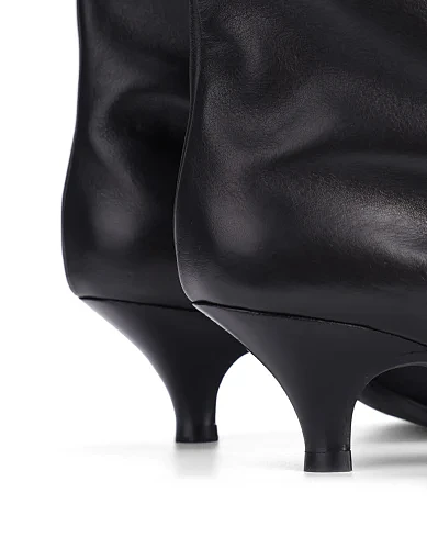 Жіночі чоботи Strategia шкіряні чорні - фото 2 - Miraton