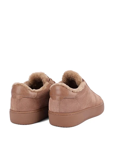 Жіночі кеди MIRATON велюрові бежеві - фото 4 - Miraton