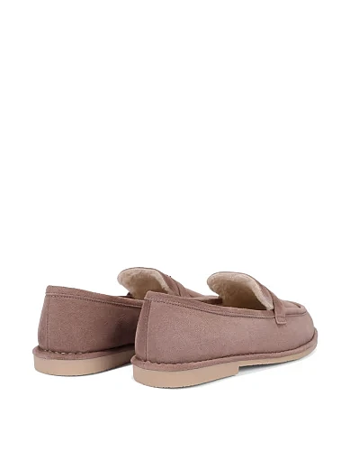 Жіночі сліпери велюрові бежеві(202-24104-5-1) - фото 4 - Miraton